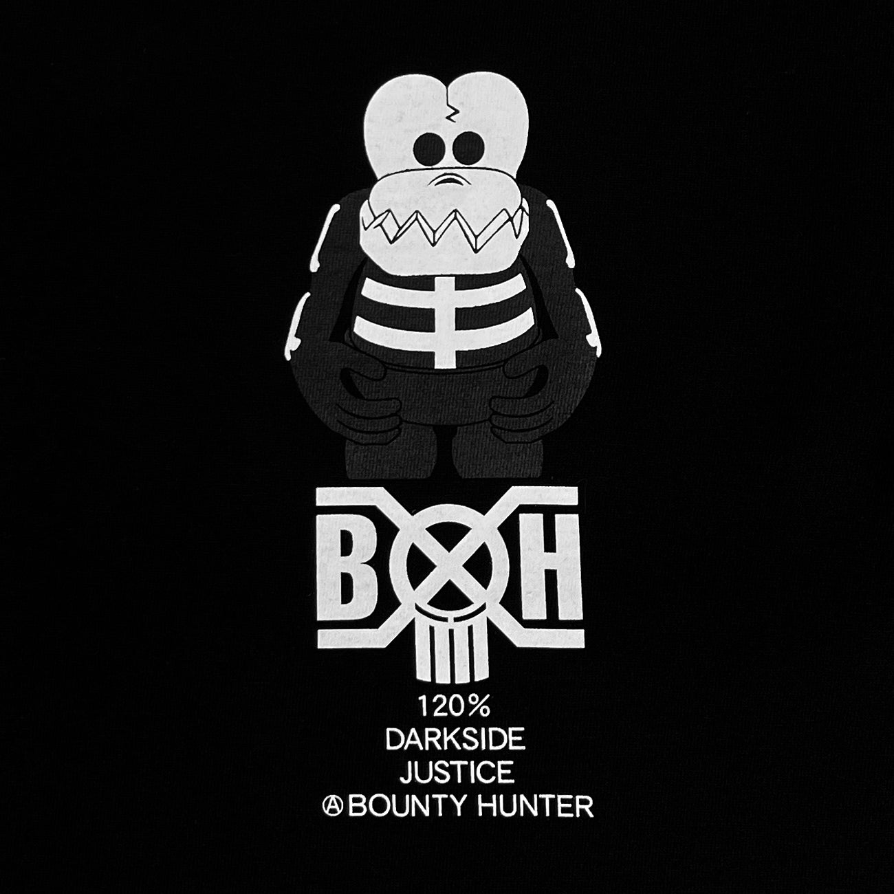 BxH SKULL-KUN Tee 【BLACK】