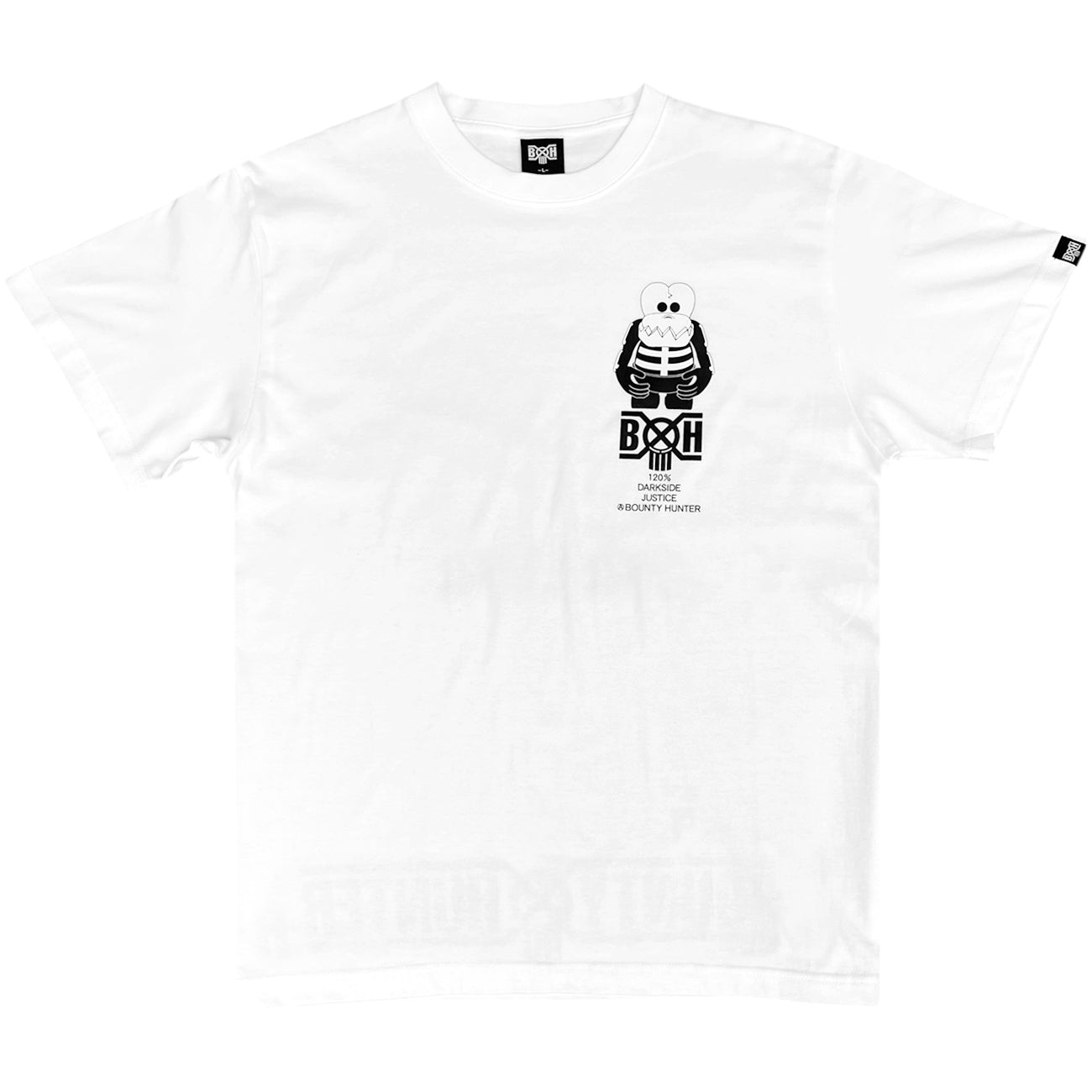 BxH SKULL-KUN Tee 【WHITE】