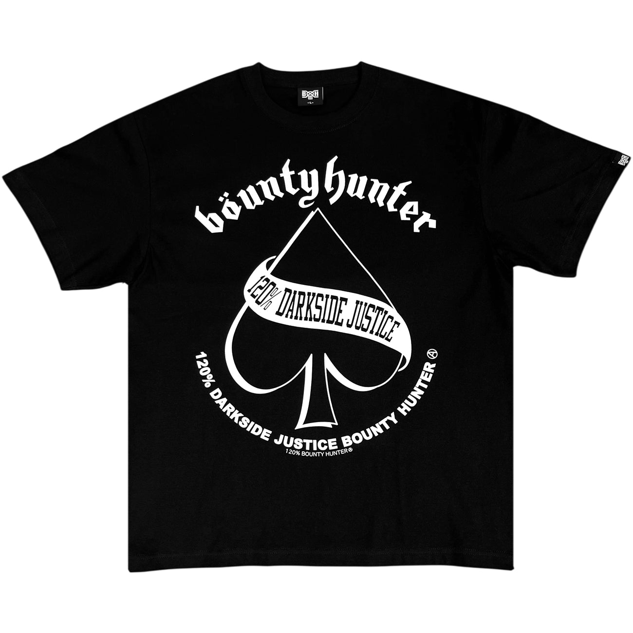 BxH SPADE Tee【BLACK/WHITE】