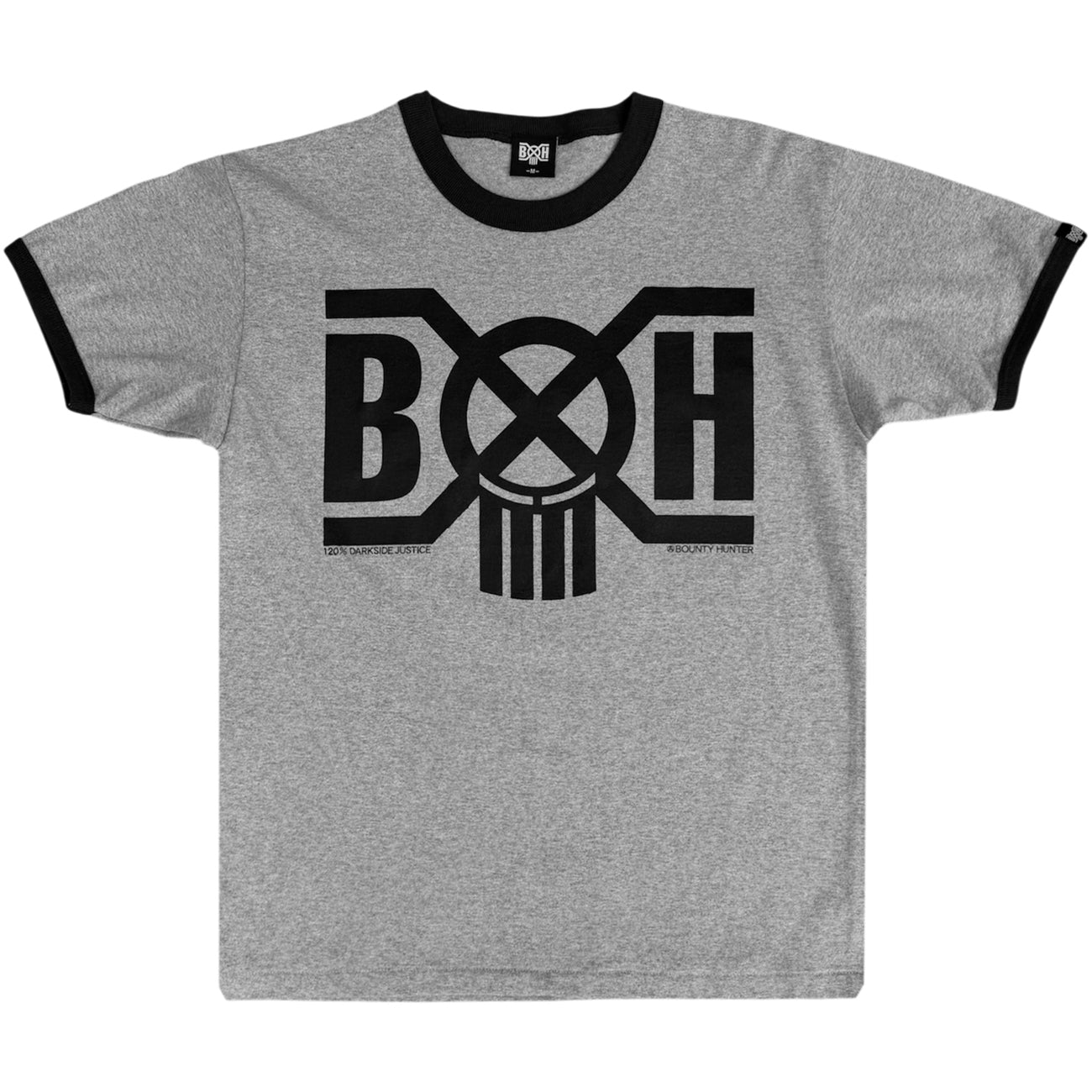 BxH LOGO Ringer Tee【MIX GRAY/BLACK】 – BOUNTY HUNTER TOKYO