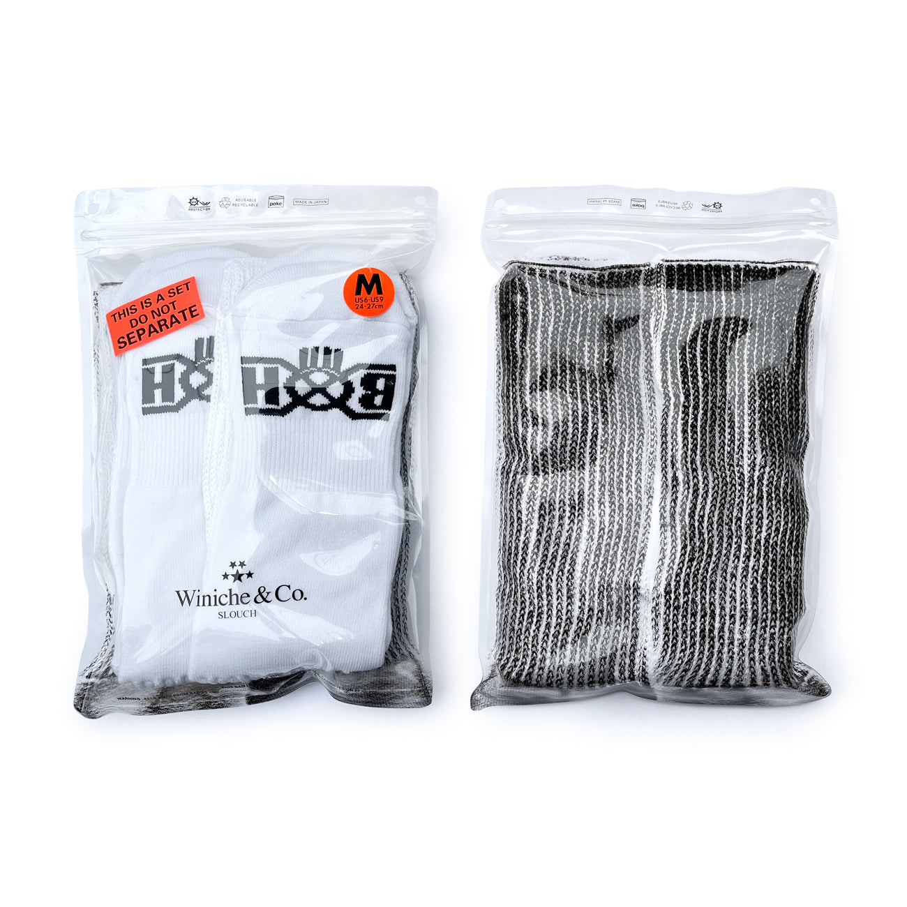 BxH / Winiche&Co. Slouch Socks 2P Pack